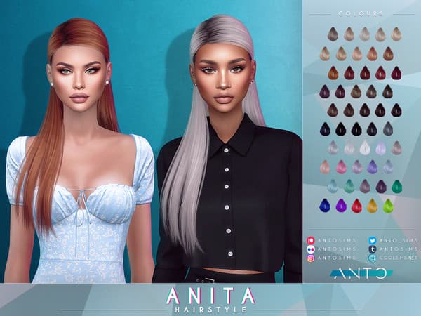 Прическа Anita Hairstyle